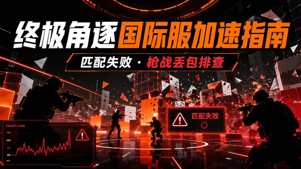 THE FINALS终极角逐加速器推荐:匹配失败与枪战丢包封面