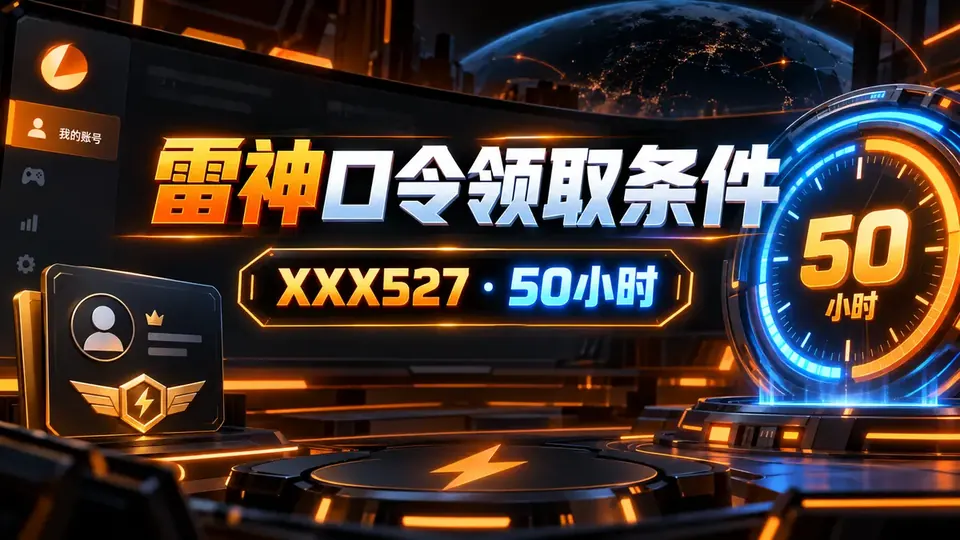 雷神加速器XXX527新老用户都能用吗？50小时领取条件封面