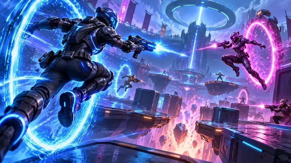 Splitgate 2加速器推荐：匹配失败、传送卡顿与高延迟封面