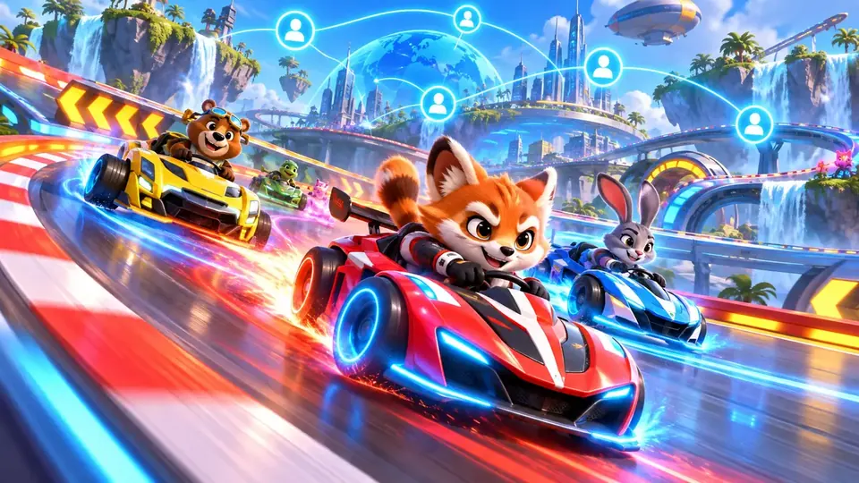 Sonic Racing CrossWorlds加速器哪个好?联机比赛掉线排查封面