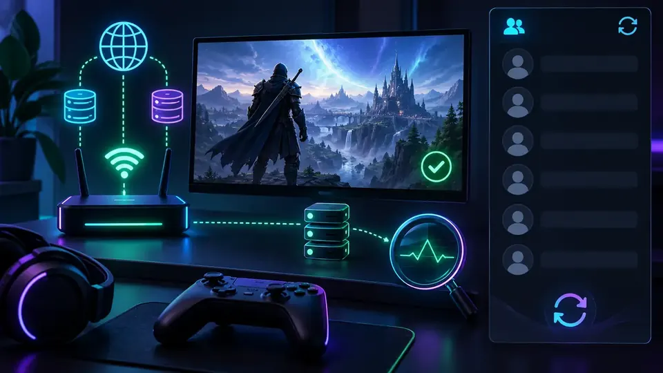Steam海外游戏商店加载慢怎么办?下载与联机网络优化方法封面