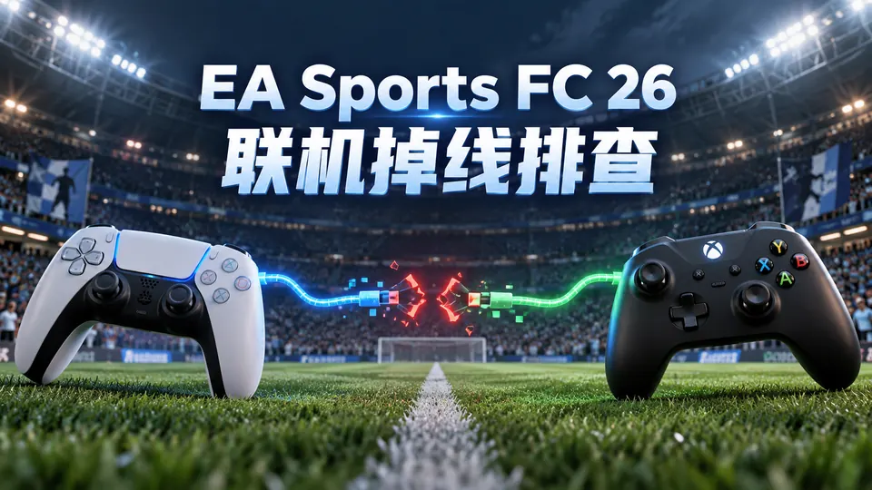 EA Sports FC 26联机掉线怎么办?跨区对战网络排查封面