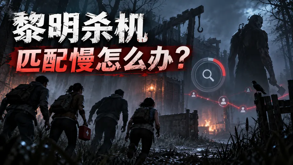 Dead by Daylight黎明杀机匹配慢怎么办?语音与线路设置封面