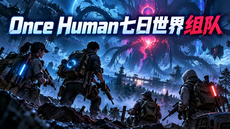 Once Human七日世界国际服组队失败怎么办？封面