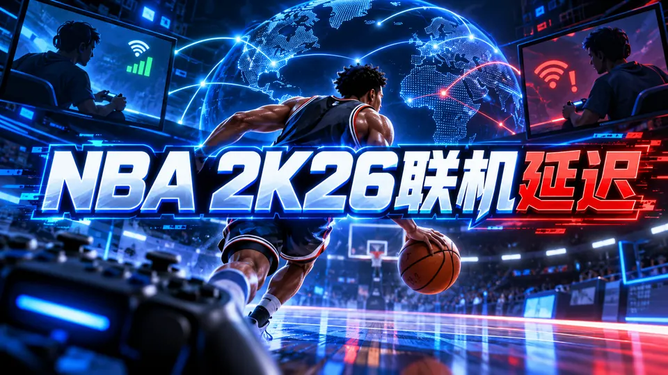 NBA 2K26联机延迟高怎么办?雷神节点设置方法封面