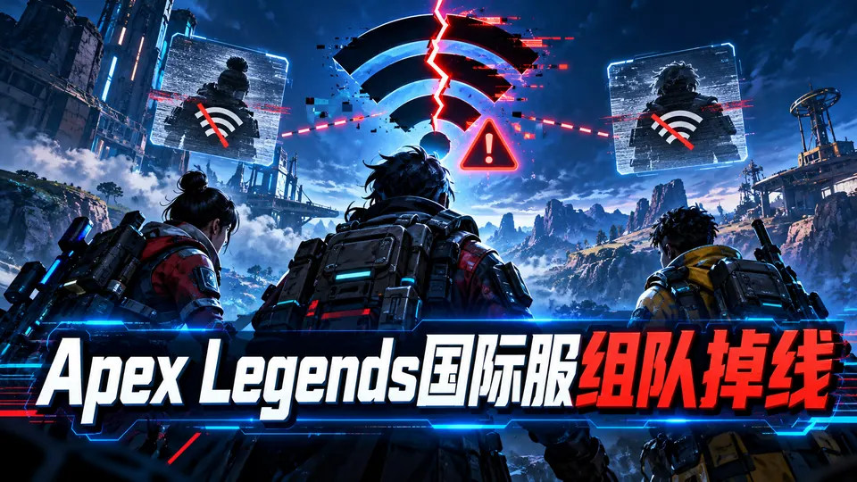 Apex Legends国际服组队掉线怎么办?语音与节点排查封面